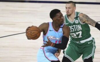 Miami Heat se impone 111-106 a Boston con gran actuación de Adebayo