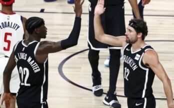 Nets se impone 118-110 a los Wizards de Washington con destacada actuación de LeVert