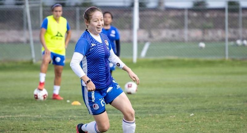 Atlético de San Luis femenil motivadas a tope