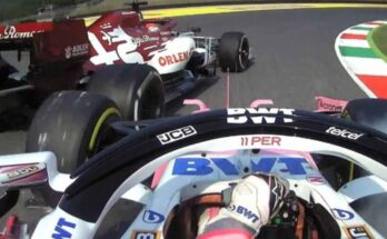 Castigan a ‘Checo’ Pérez tras ligero choque