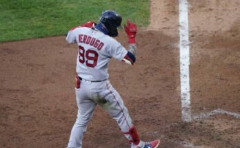 Cuadrangular de Alex Verdugo en revés de los Medias Rojas