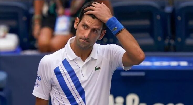 Descalifican a Djokovic del US Open por pelotazo contra jueza de línea