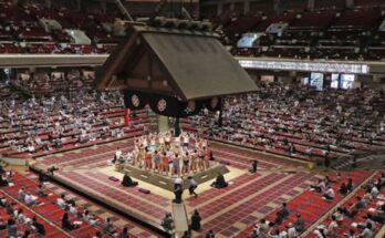 Diecinueve luchadores de sumo dan positivo al coronavirus