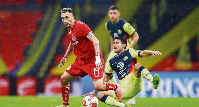 El América no pasa del 1-1 con Toluca