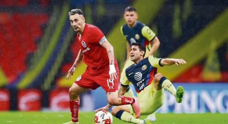 El América no pasa del 1-1 con Toluca