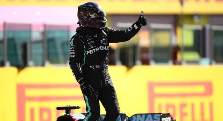 Hamilton logra su ”pole” 95 y saldrá primero en el GP de Toscana