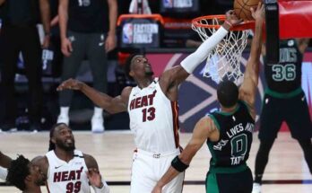 Heat da el primer golpe ante Celtics en prórroga
