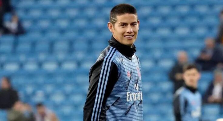 James Rodríguez fichará con el Everton