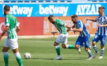 Lainez participa en victoria agónica del Betis