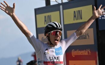 Pogacar se impone en la etapa 15 del Tour de Francia
