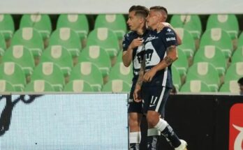 Pumas vence a Santos, sigue invicto y es líder