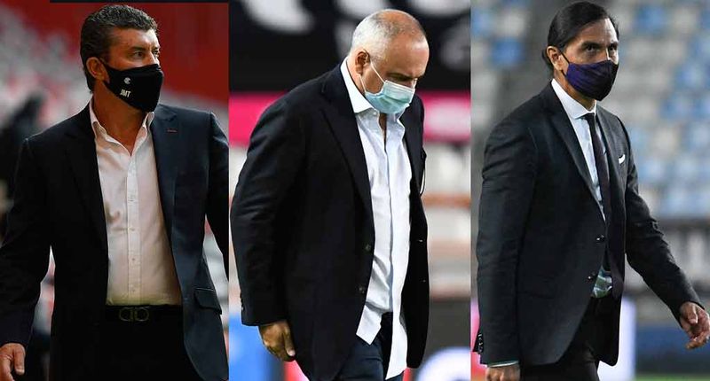 Tres técnicos de la Liga MX con su puesto en riesgo