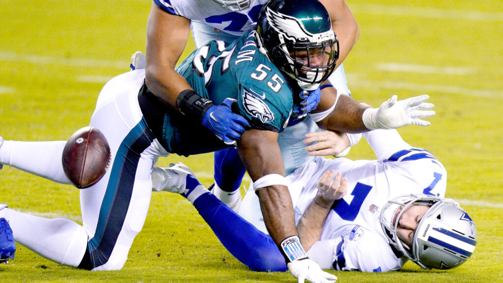 Eagles derrota a Cowboys en casa, 23-9