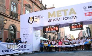 Gesabwa y Ledesma conquistan el Medio Maratón de la UASLP Gesabwa y Ledesma conquistan el Medio Maratón de la UASLP