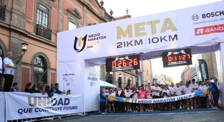 Gesabwa y Ledesma conquistan el Medio Maratón de la UASLP Gesabwa y Ledesma conquistan el Medio Maratón de la UASLP
